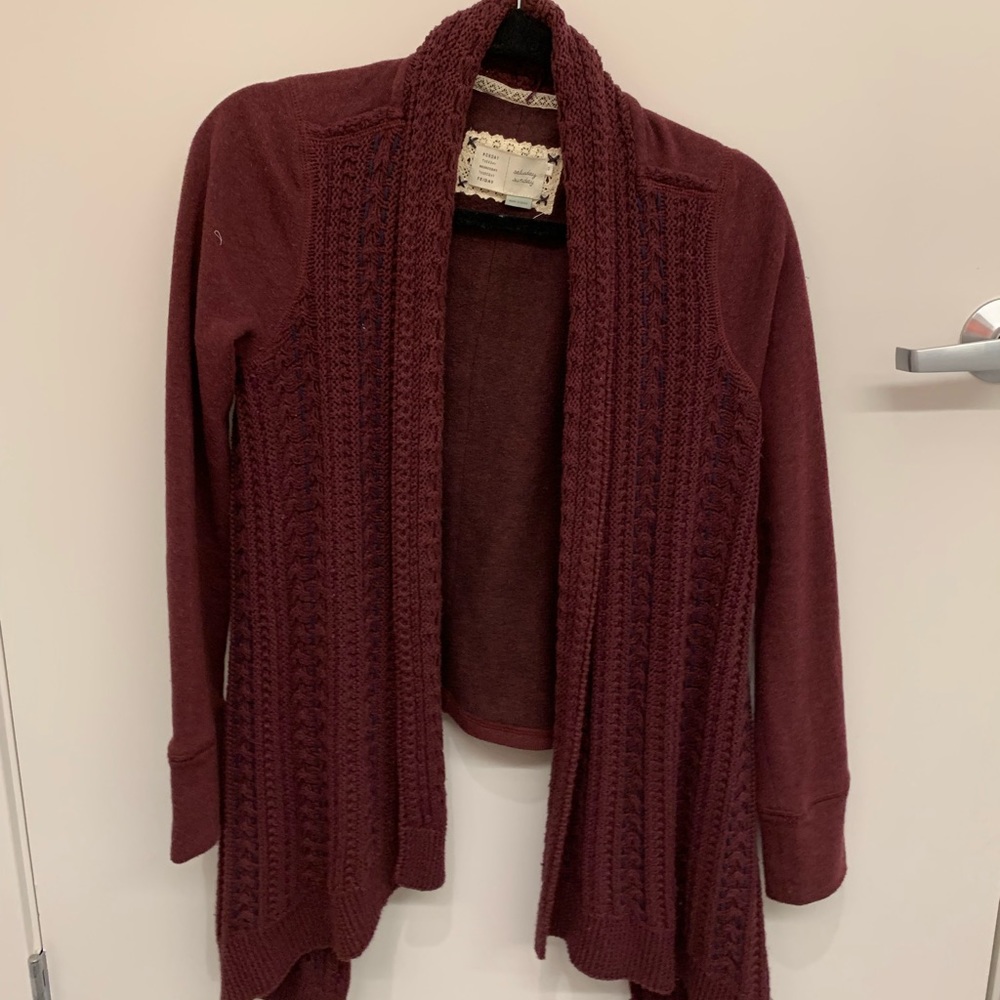 Anthropologie xs cardigan